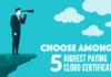 Top Paying Cloud Certifications in Highest Demand Today Top Paying Cloud Certifications in Highest Demand Today