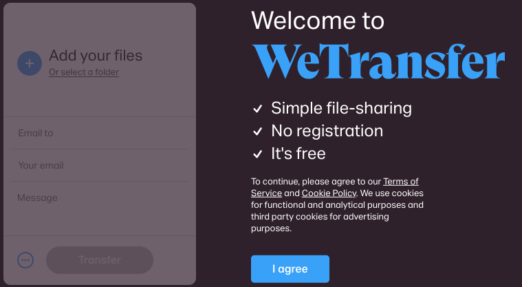 WeTransfer Plus Login Guide - Free File Transfer Service
