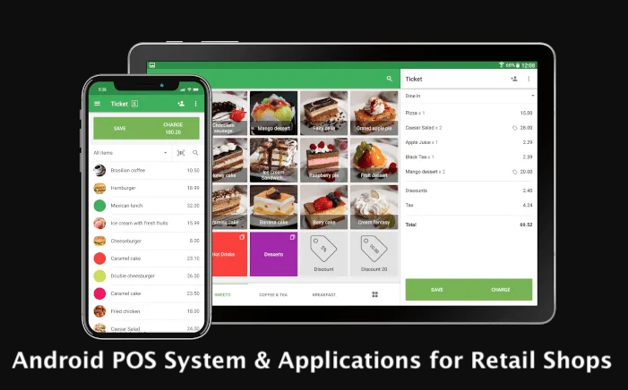 Android POS System & Applications for Retail Shops