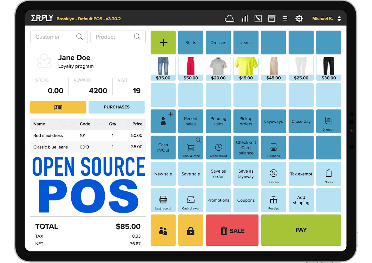 Top Open Source Pos Point Of Sale Software Hybrid Cloud Tech