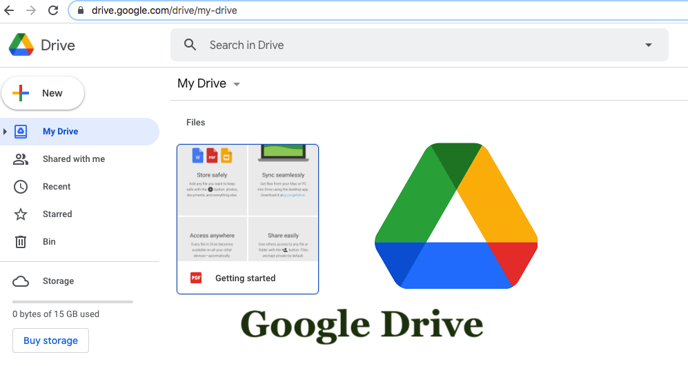 Google Drive – 15GB free with document collaboration