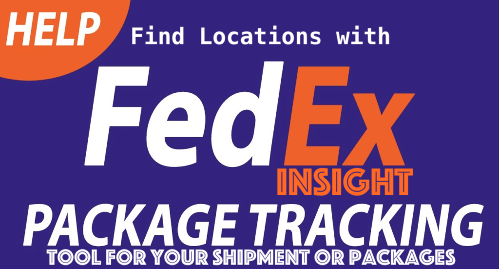 FedEx InSight Package Tracking Tool for Your Shipment or Packages ...