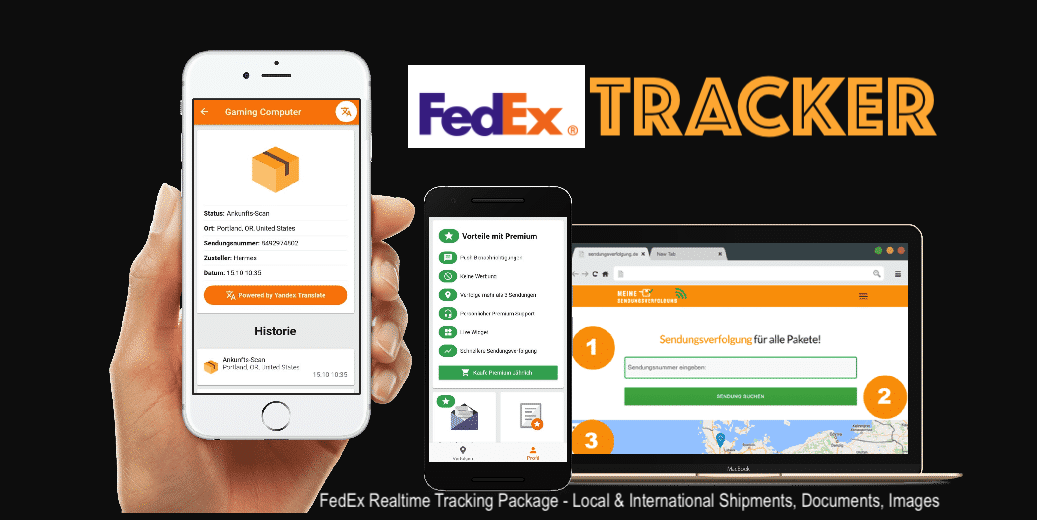 FedEx Realtime Tracking Package - Local & International Shipments, Documents, Images