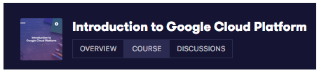 GCP 101 Course