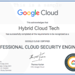 Exam Guide for GCP Professional Cloud Security Engineer — Dumps & Preparation Tips GCP Professional Cloud Security Engineer — Certificate Sample for Preparation tips