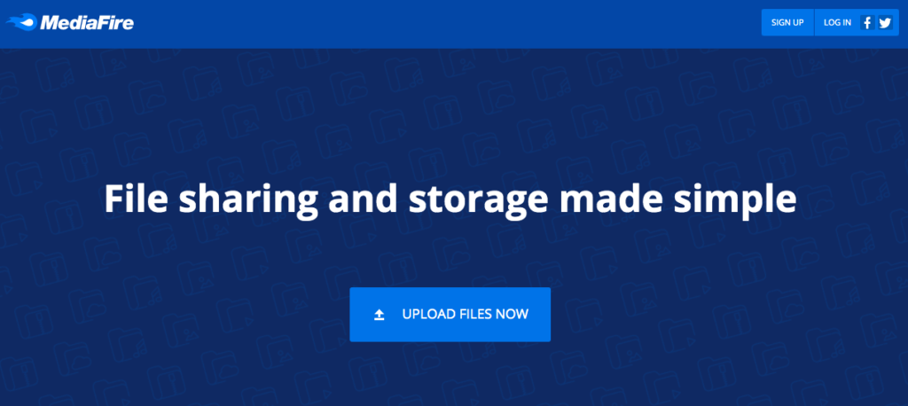 MediaFire – 10GB free file storage