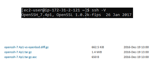 Upgrading OpenSSH to latest available version