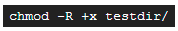 chmod 1