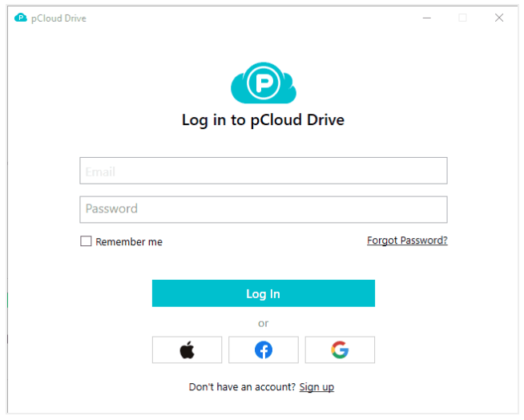 pcloud free account