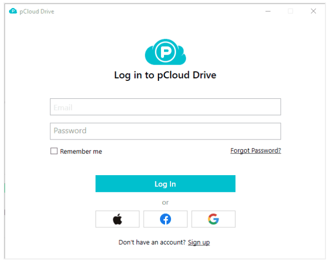 using pcloud drive