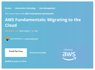 AWS Fundamentals - Coursera online courses