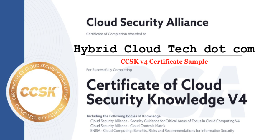 Cloud Security Knowledge (CCSK) Certificate Course in Eindhoven, Netherlands