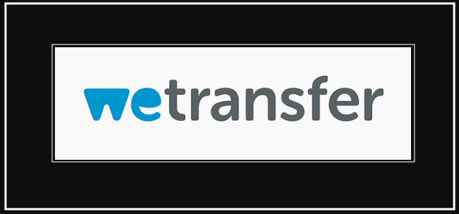 Figure 1: Transferring files with WeTransfer.