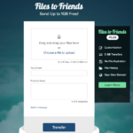 Files to Friends Transfer Large Files that are too big to Email File to friends - Transfer Big Files for Free - Email or Send Large Files