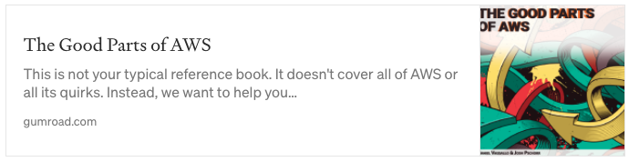  The Good Parts of AWS: Cutting Through the Clutter