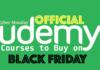Udemy Courses to Buy on Black Friday and Cyber Monday Sales Udemy Courses to Buy on Black Friday and Cyber Monday Sales