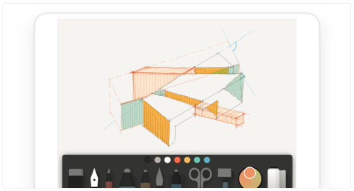 Wetransfer Paper is our drawing app