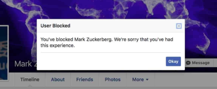 Your Facebook account was temporarily disabled for your own security - Impact of Artificial Intelligence