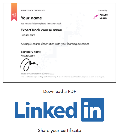 future learn python and data science certificate sample