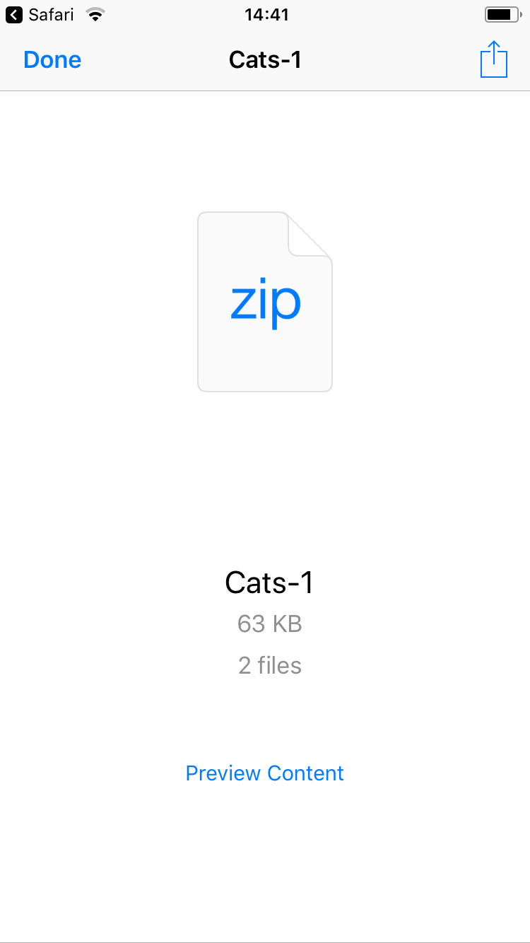 cant open zip file on mac