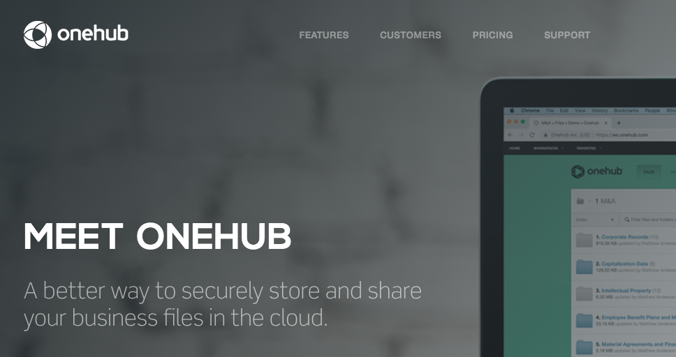 Onehub Support & Pricing Review | Alternative Features