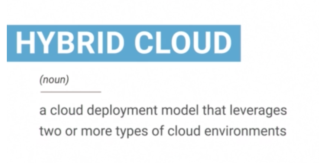 What is hybrid-cloud?