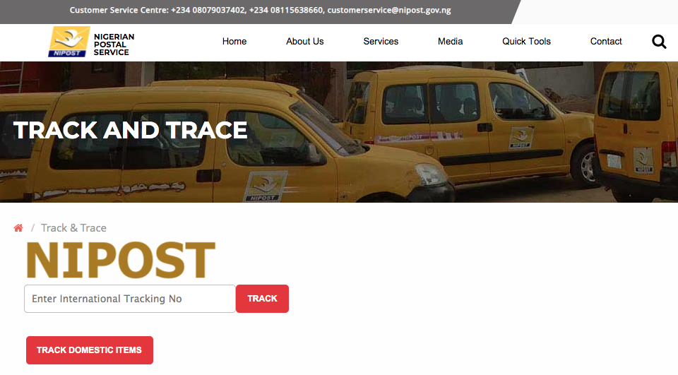 NIPOST Tracking not Working Solved International Tracking Number