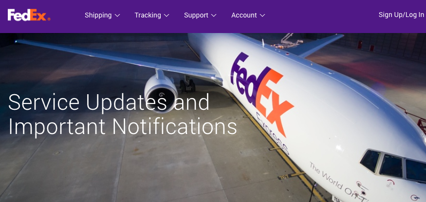 Fedex Fraudulent Email Alert - Unauthorized use of FedEx® Business Delivery