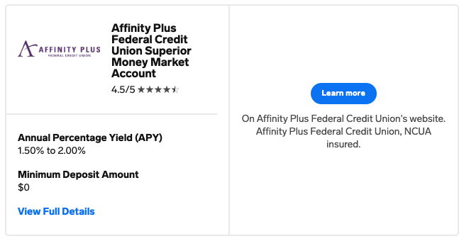 Affinity Plus Federal Credit Union