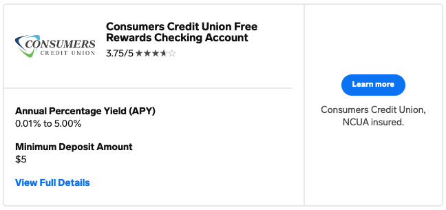 Consumers Credit Union