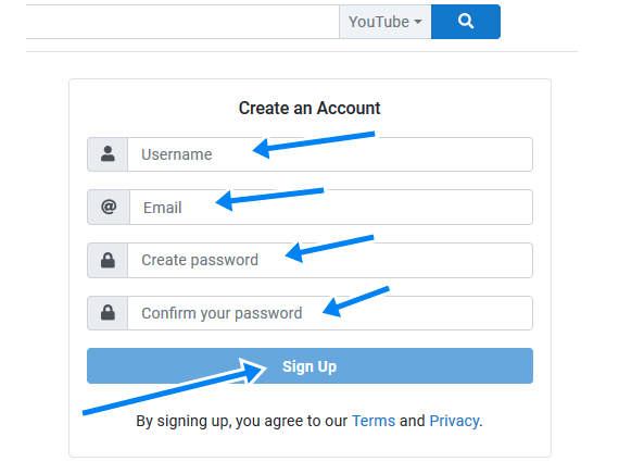How to Signup to Wapmon.com Download