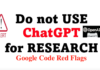 ChatGPT Red Flags and Google Code Red Alerts ChatGPT Red Flags and Google Code Red Alerts