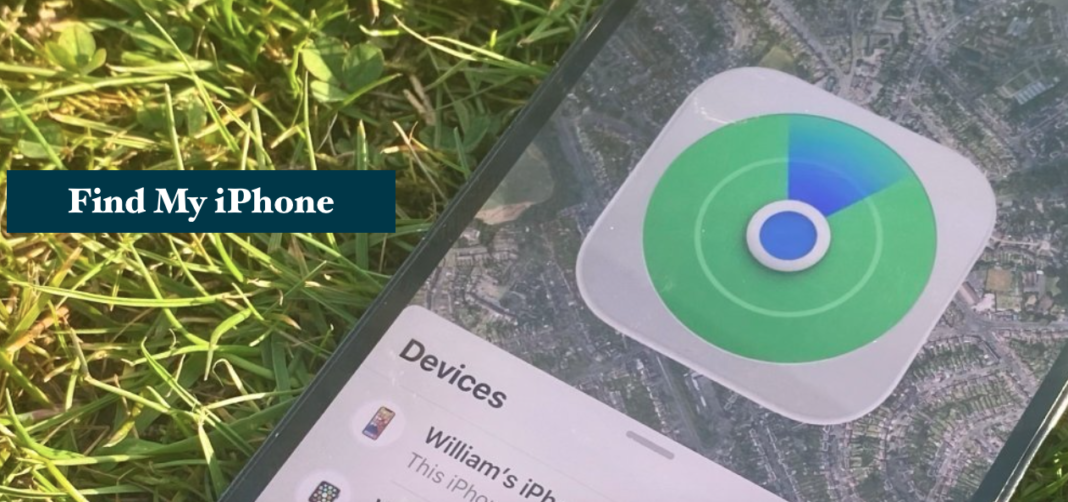 How can I Find my iPhone using Find My on Apple's iCloud?