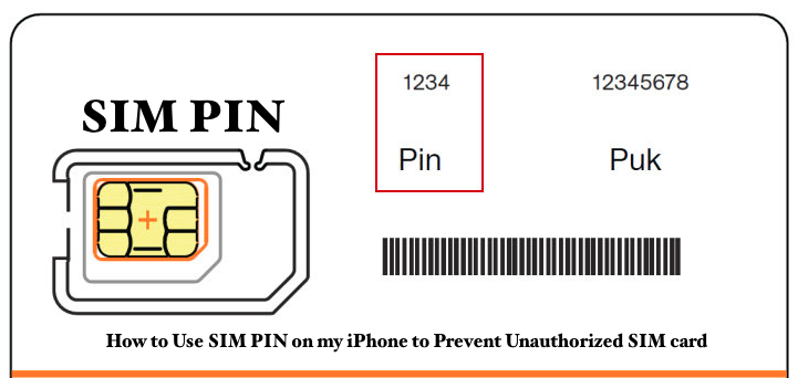 How to Use SIM PIN on my iPhone to Prevent Unauthorized SIM card