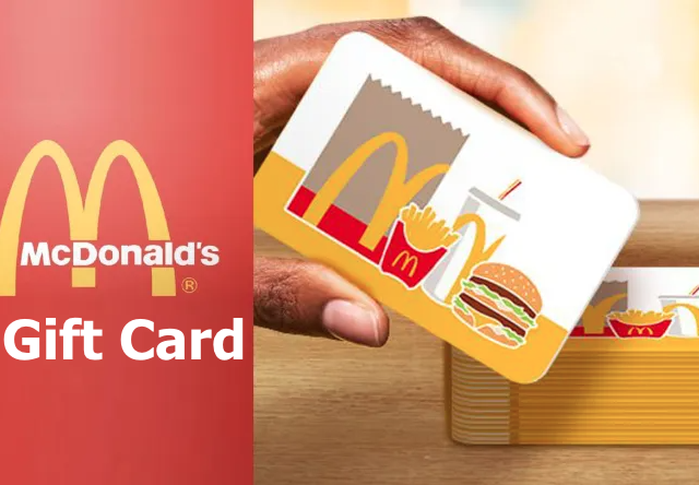 Check Balance on McDonald's Gift Card Online