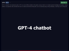 GPT-4 chatbot