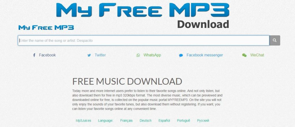 MyFreeMp3.com and my-free-mp3.net Website for Music and Video