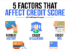 What are the 5 Factors That Affect Your Credit Score? FICO Score Report Factors That Impact Your Credit Scores