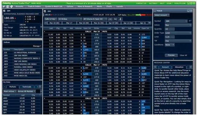 Fidelity Virtual Trading App and Web Portal