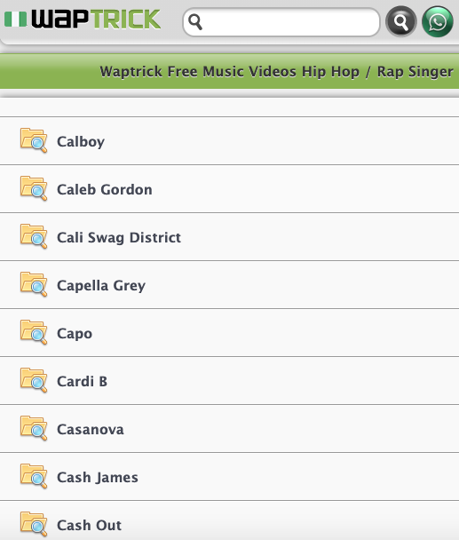 List of Waptrick Mp3 Music