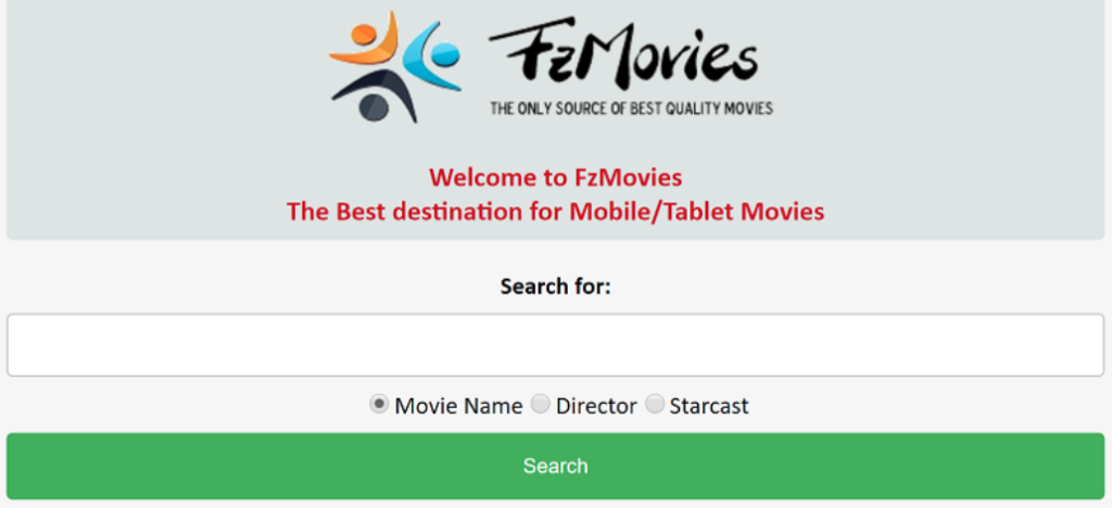 Search the movie you need using the search bar in Fzmovies.net website