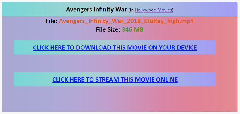 Select if you would like to Download or Stream from FZMovies.net