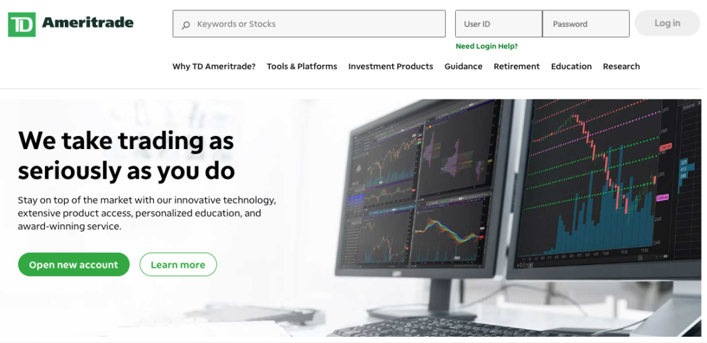 TD Ameritrade – Leading Trading App and Best stock Trading Platforms and Apps
