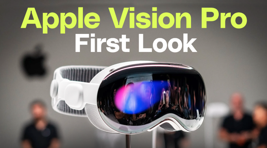 The first look Mark Zuckerberg took in Apple Vision Pro launch