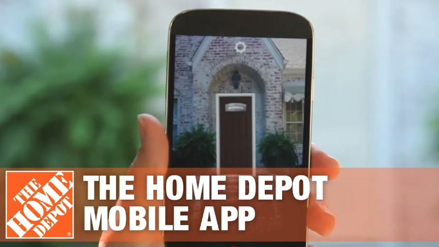 What are the Official Payment Options for Home Depot Mobile App?