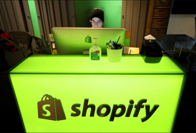 Shopify online store