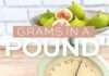How Many Grams is in a Pound? Converter Guide for Grams, Pounds and Ounces Grams in a Pound