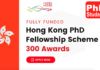 Hong Kong University PhD Fellowship Scheme (HKPFS) 2024-25 Hong Kong University PhD Fellowship Scheme (HKPFS) 2024-25