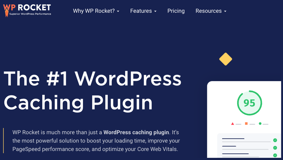WP Rocket WordPress Caching Plugin - wp-rocket.me