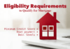 Eligibility Requirements to Qualify for Mortgage: Minimum Credit Score, Down payment, and Debt levels Eligibility Requirements to Qualify for Mortgage - Minimum Credit Score, Down payment, and Debt levels